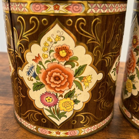Vintage Daher metal tins set of 2 in excellent condition. - Picture 5 of 5